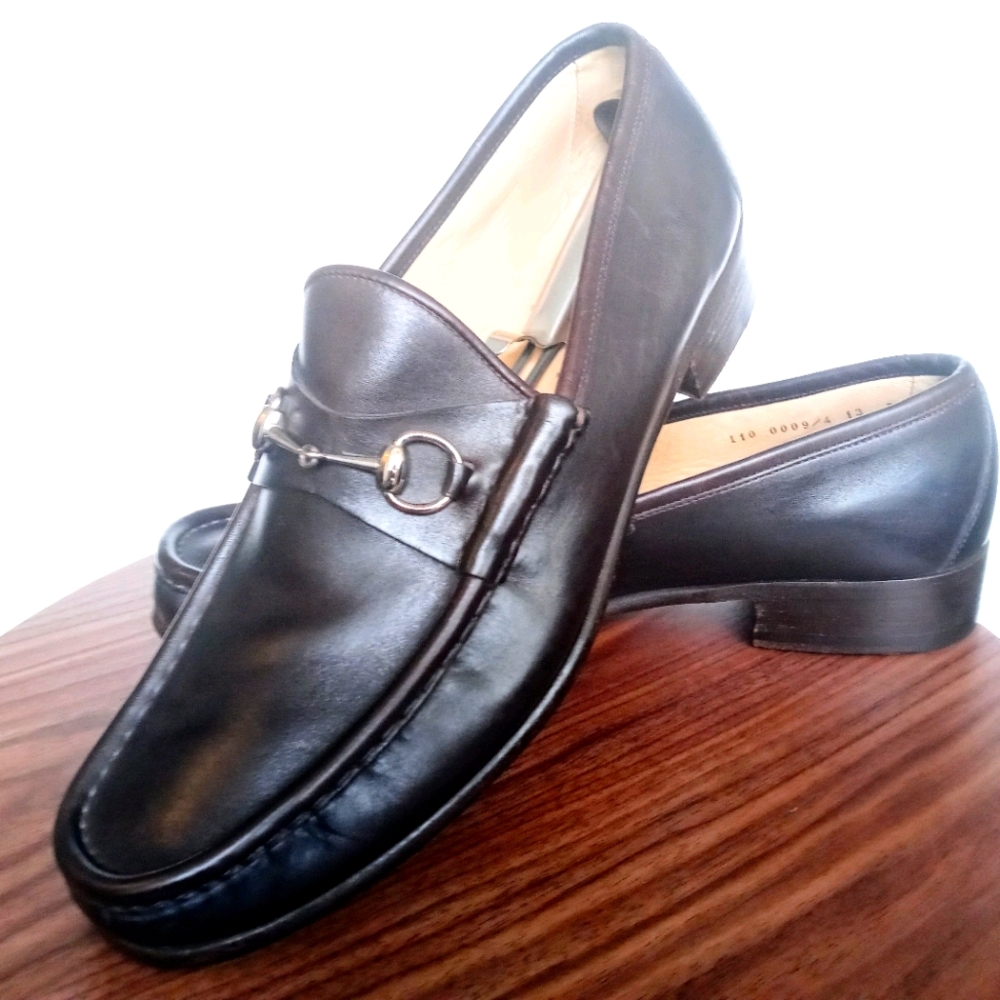 GUCCI HORSEBIT LOAFERS BROWN